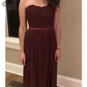 David's Bridal Bridesmaid Dress